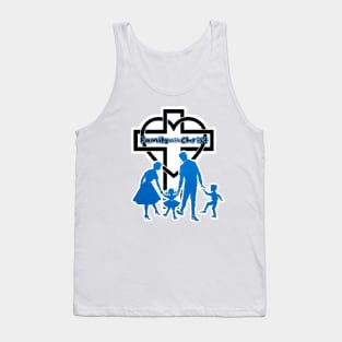 Family with Christ Tank Top